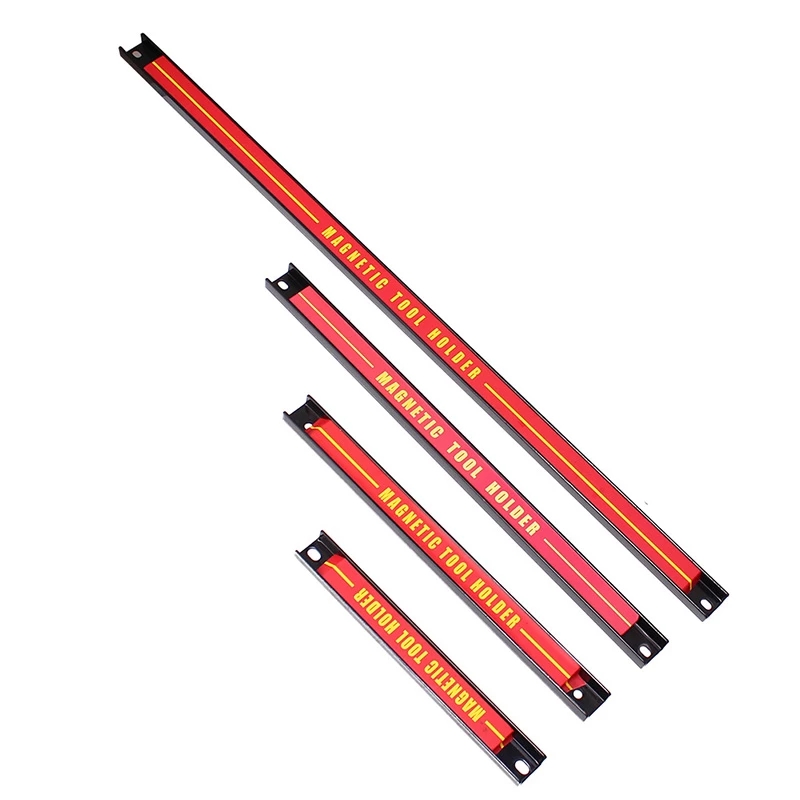 Magnetic Tool Holder Tool Strip Strong Magnetic Suction Strip Hardware Tool Knife Adsorption Storage Magnetic Strip