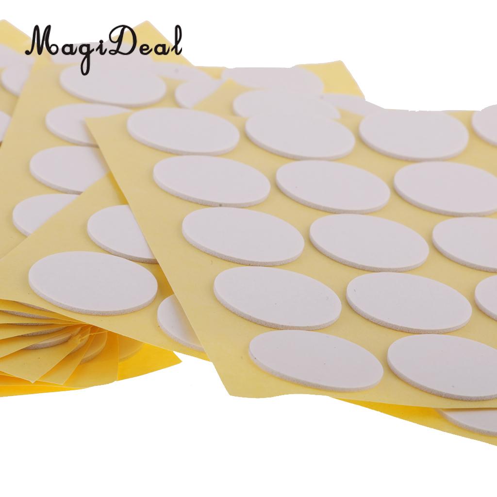 Magideal 200 pcs Candle Wick Stickers Adhesive Dots for Candle Making Home Decoration Candle Holder Fixed Stickers 20mm
