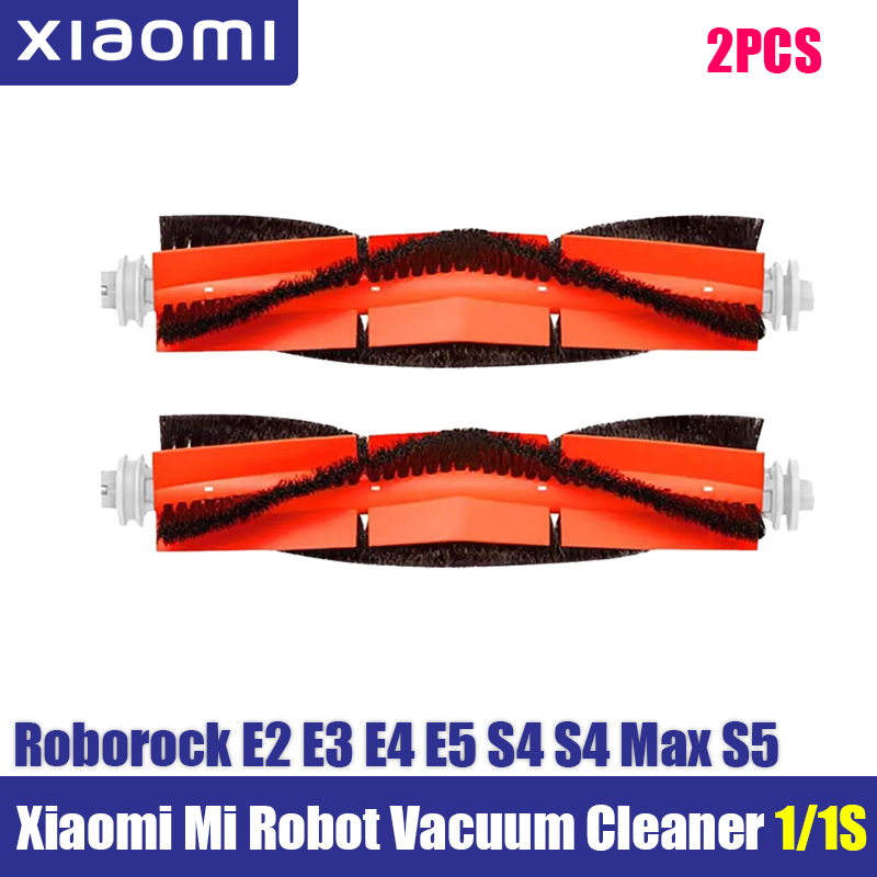 For Xiaomi Mi Robot 1/ 1S SDJQR01RR SDJQR02RR SDJQR03RR E3, S4, S4 Max, S5 Vacuum Cleaner Main Side Brush Filters Mop Parts: Navy Blue