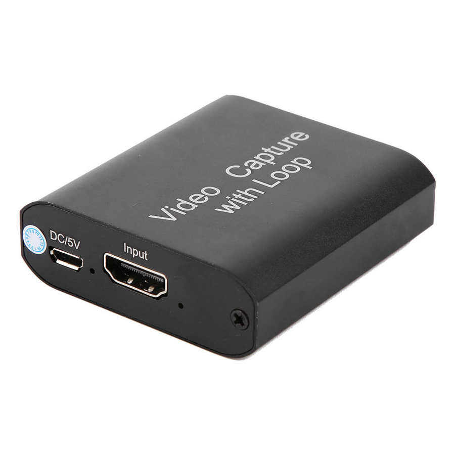 Hdmi video capture hd live usb til hdmi med loop out capture kort