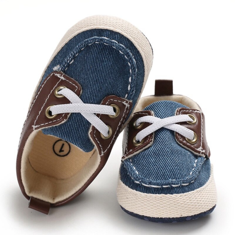 Infant Kids Shoes Baby Boys Breathable Anti-Slip Shoes Sneakers Soft Soled Walking Shoes
