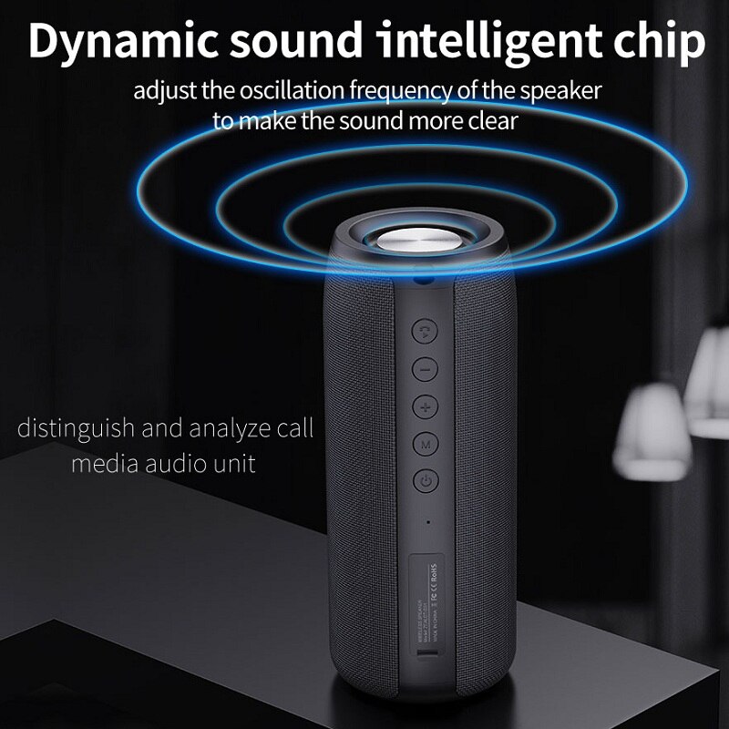 ZEALOT S51 For Bluetooth Wireless Computer Speakers Column Large Music Center Subwoofer Portable Outdoor Powerful Loud Speakers