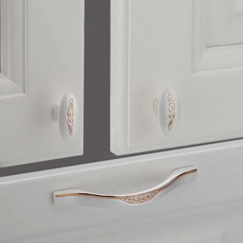 High Grade European Style Silver Kitchen Cabinet Handles Drawers Wine Cabinet Bedroom Interior Door Handle Drawer Flush Handles