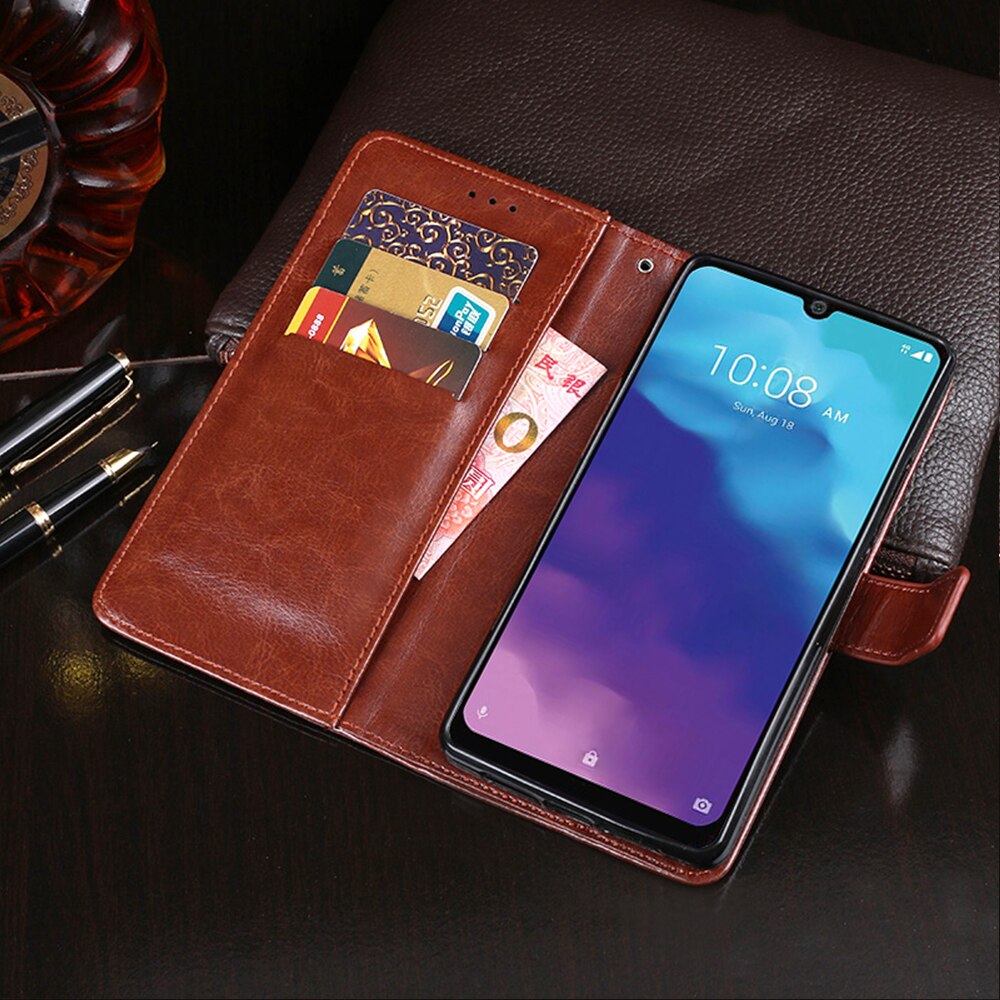 Für ZTE Blade A7 Fall Flip Brieftasche Business Leder Capa Telefon Fall für ZTE Blade A7 Abdeckung mit karte Slot Zubehör