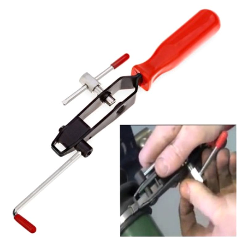 Cutter Automotive Cv Joint Boot Clamp Tool Wrench Hose Clip Tightening Bending Tool Built-in Cutter H4GC