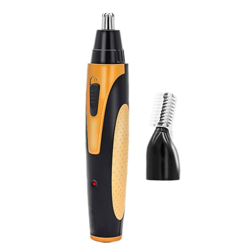 SANQ-cortador de pelo de los oídos, afeitadora, 2 en 1, USB: Yellow