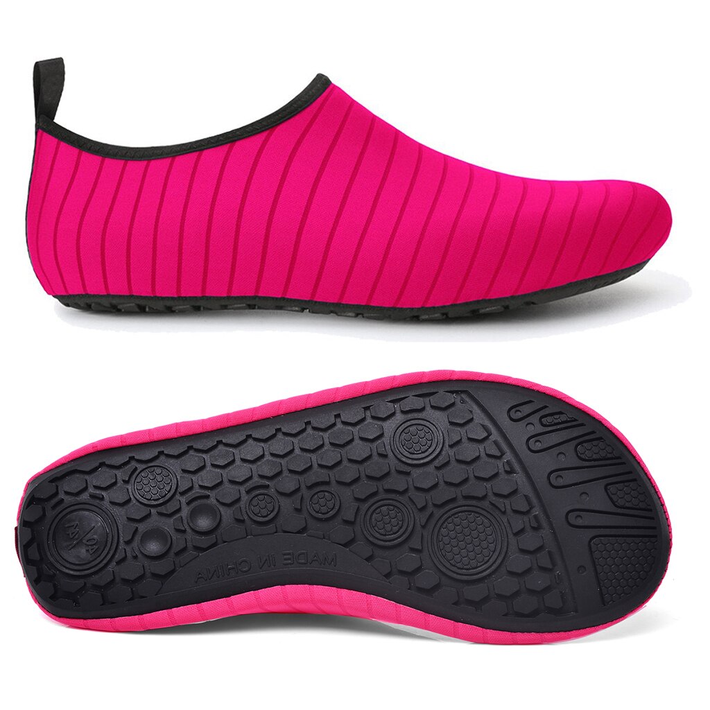 Aqua-zapatos antideslizantes para hombre y mujer, calzado de deporte acuático, de secado rápido, para pies descalzos