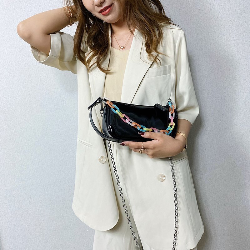 Sac à main de luxe et sac à main femmes sac Mini embrayages en cuir couleur bonbon bandoulière sacs à bandoulière femmes petits sacs à main femme Bolsos