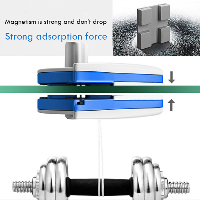 Magnetisk vinduesrengøringsbørste vinduesviskerrenser dobbelt side magnetisk børste vinduesglasbørste til vask