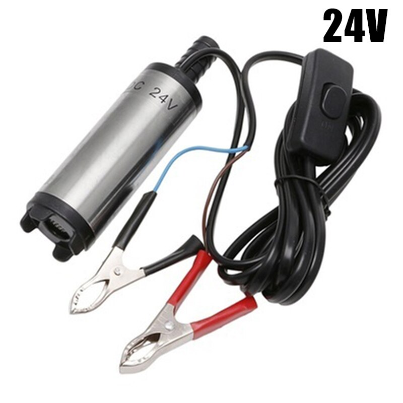 12V/24V Electric Fuel Transfer Pumps Electric Water Pump For Cars Motorcycles Durable Pump For Water Bomba De Agua: 24V