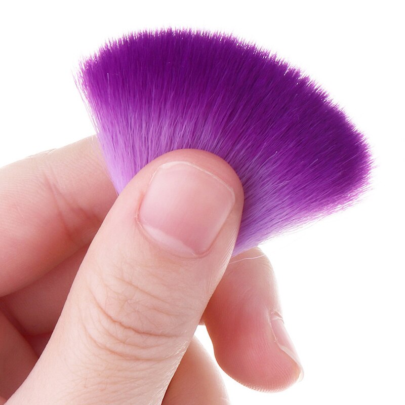 Pict you nagelborstel reinigen verwijder stof poeder nail art pedicure zacht verwijder stof acryl schone borstel voor nagelverzorging