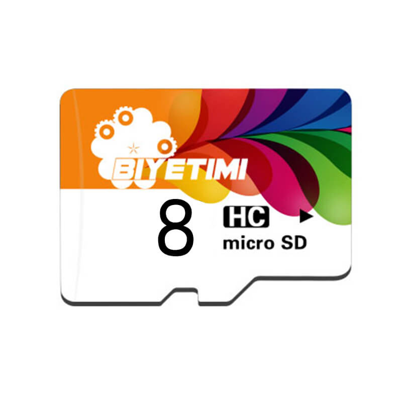 Biyetimi capacité réelle haute vitesse Orange 8GB 16GB 32GB carte mémoire TF carte Micro SD carte: 8 GO