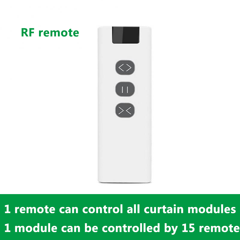 Tuya WiFi Smart Switch RF433 Roller Blind Shutter Curtain Switch Module Voice Control with Remote Works with Google Home Alexa: RF433 remote