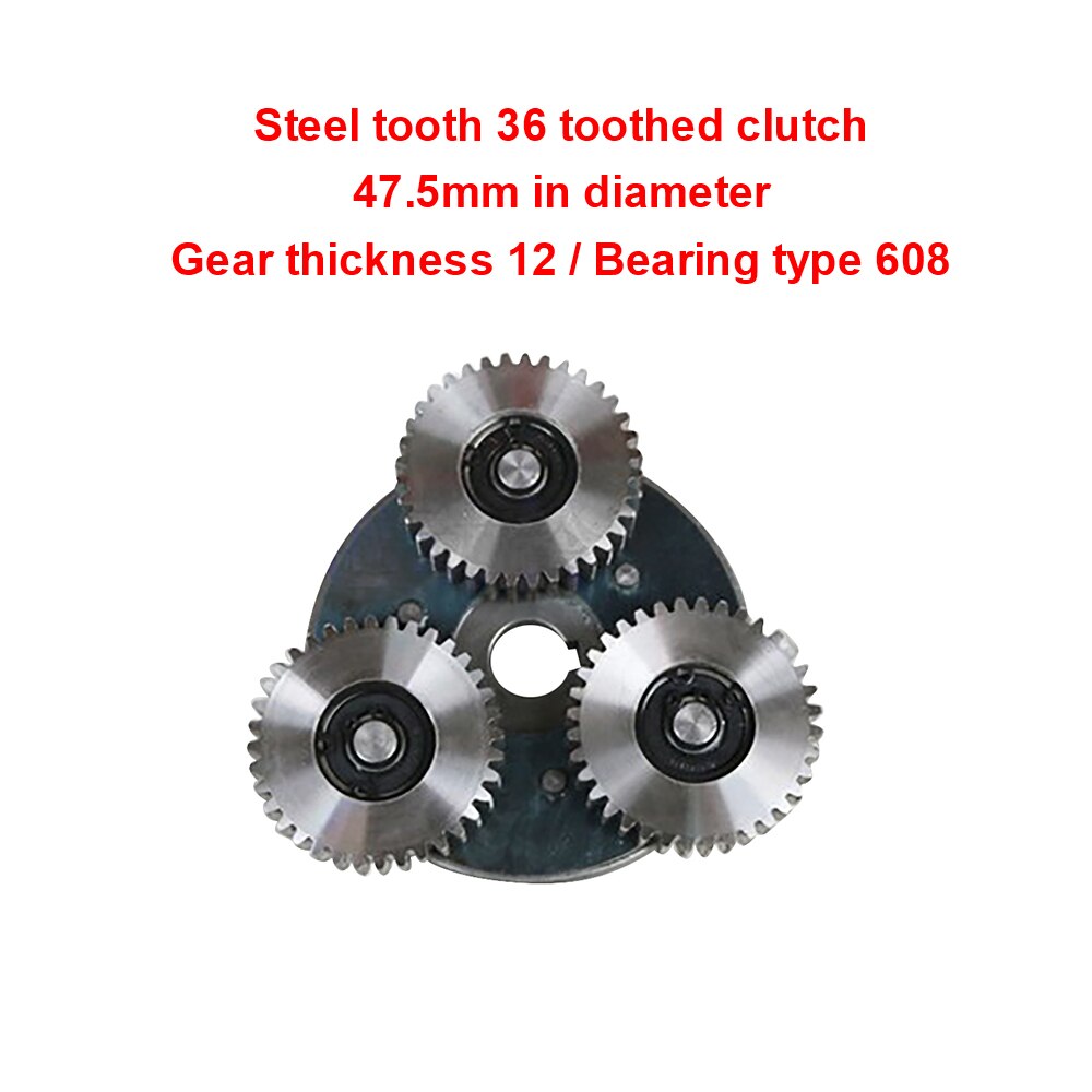 Elektrische fahrrad getriebe planeten getriebe Octagon motor getriebe generation fahren getriebe 36 zahn kupplung sonne zahn: Large clutch strip