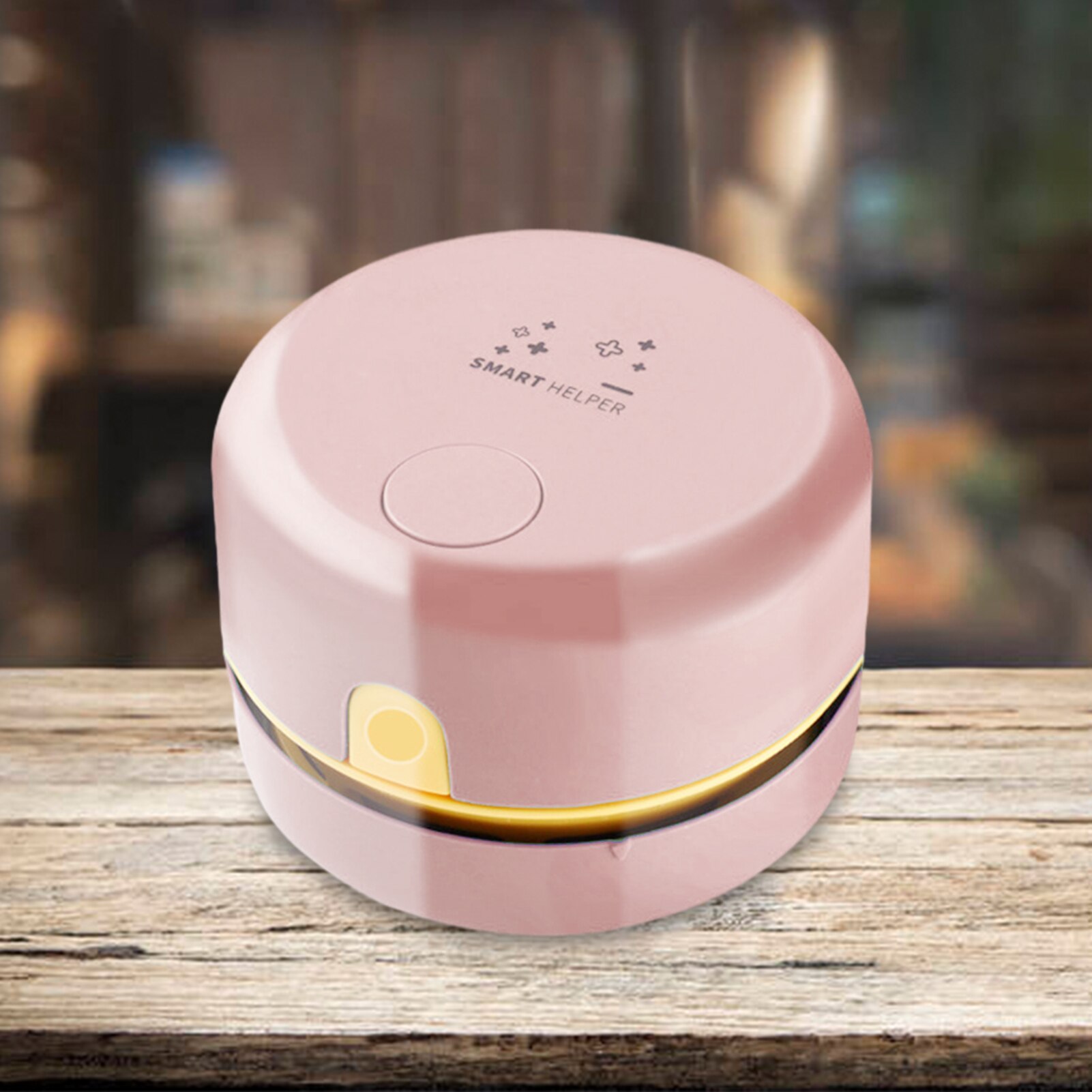 Desktop Vacuum Cleaner Mini Cute Mini Table Top Vacuum Dust Cleaning Rechargeable Cordless 360ºRotation Handheld Desktop Vacuum