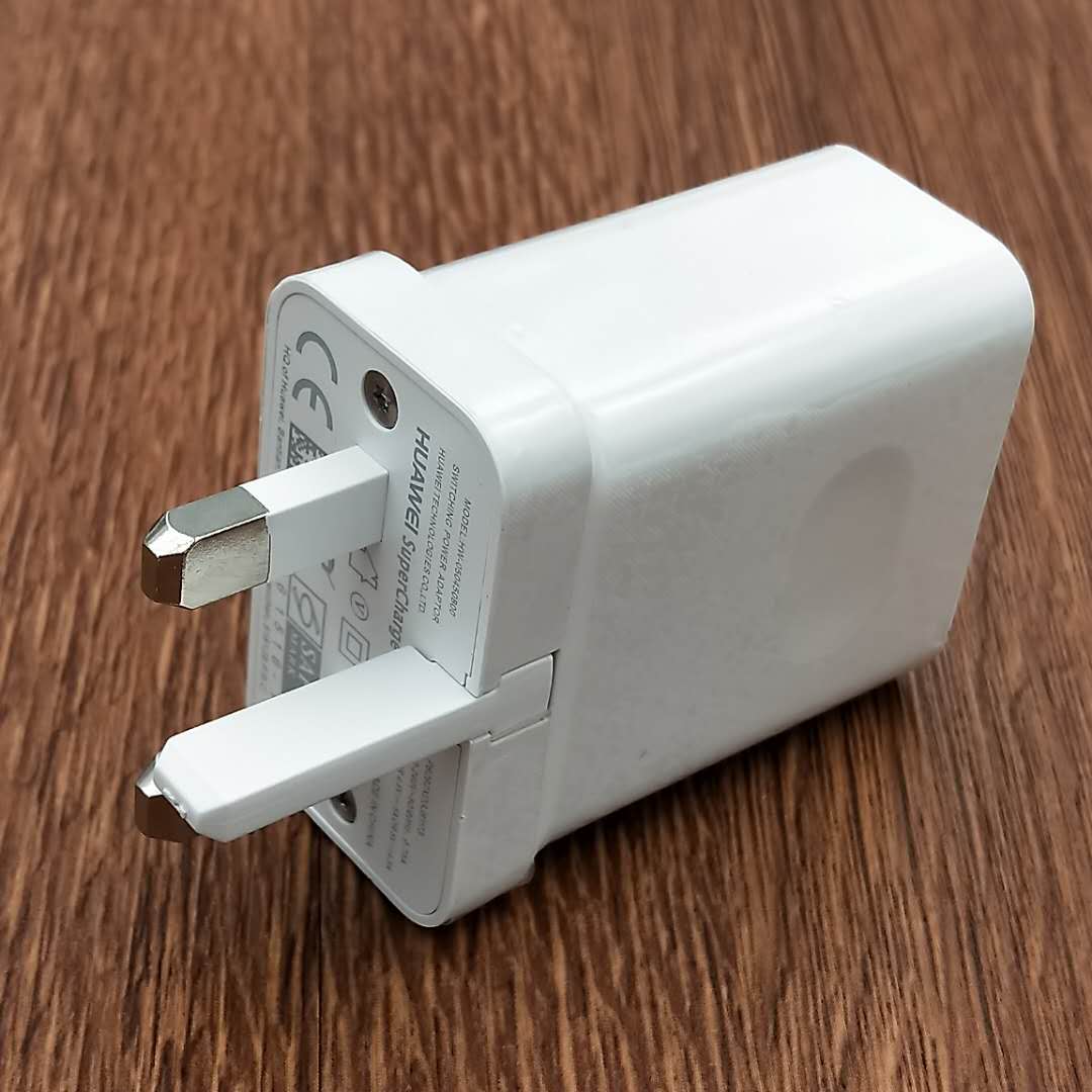 Original Huawei P40 P30 USB Supercharge Charger 5V 4.5A Plug Adapter 1M Type C Cable For P20 Honor 20 30 Mate 40 Nova 5T 5 Pro: Only UK Charger
