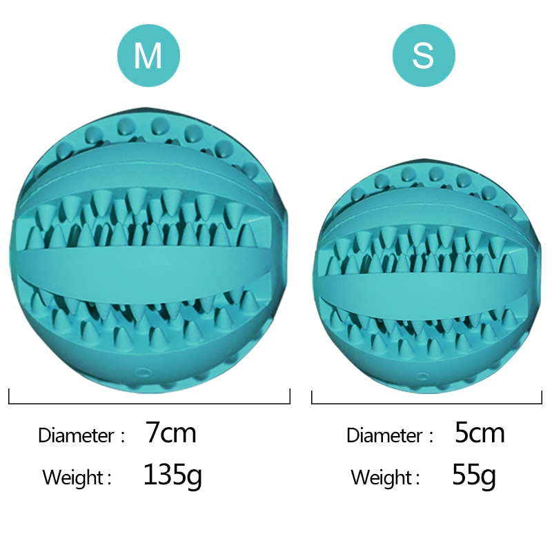 5/7 cm Hund Spielzeug Interaktive Gummi Bälle Haustier Hund Katze Welpen ElasticityTeeth Ball Hund Kauen Spielzeug Zahn Reinigung Bälle Spielzeug für Hunde