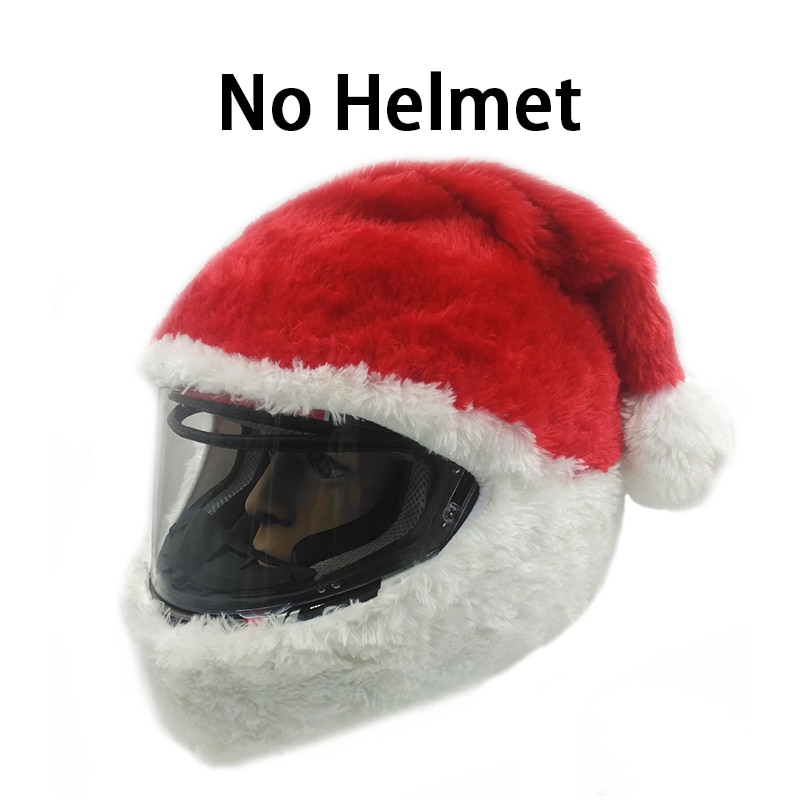 Juleplysjdeksel motorsykkelhjelm tilbehør casco moto cascos para moto capacete de motocicleta kask ror: Jul