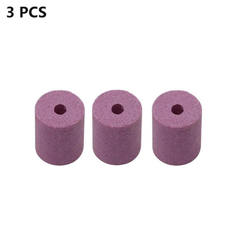 Upgrade Adjustable Portable Electric Drill Polishing Drill Grinding Wheel Drill Bits Set Sharpener For Step Drill Accessories: Grindstone 3PCS