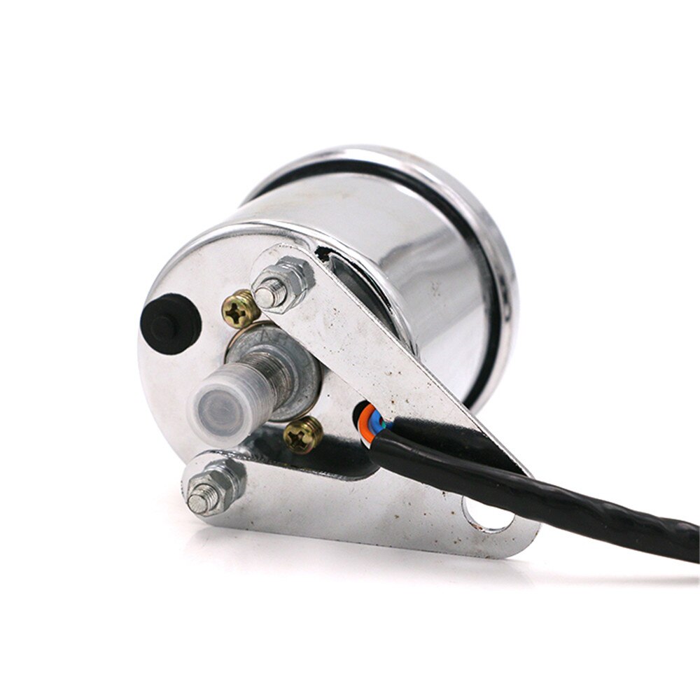 Universal Digital LCD Motorcycle Speedometer Odometer Techometer Gauge Waterproof Dual Speed meter Power Fuel Tank Display Gauge