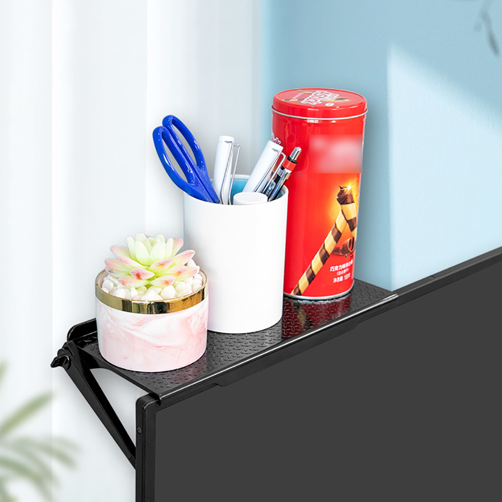 TV-scherm Top Opbergplanken Verstelbare Monitor Opbergrek Computer Desktop Display Stand TV Router Opbergrek Organizer