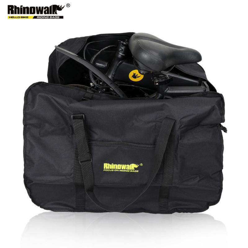 Bolsa de bicicleta plegable-maleta impermeable para bicicleta, bolsa de transporte para bicicleta al aire libre, adecuada para viaje en tren y coche,: 16