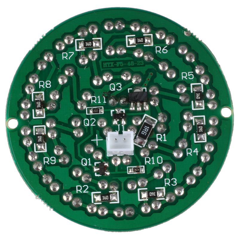 LED IR infrarrojo de 940nm 48 Uds IR LEDs Invisible en noche de luz para la exposición Junta iluminador de infrarrojos CCTV Accesorios