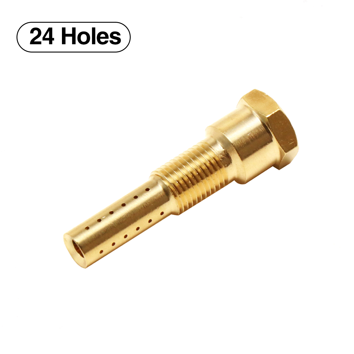 ALCON 1 PC Nozzle Pwk Sudco Carburetor Jet Nozzle Set 8 12 16 18 20 24 30 Holes Carb Atomiser: Gold