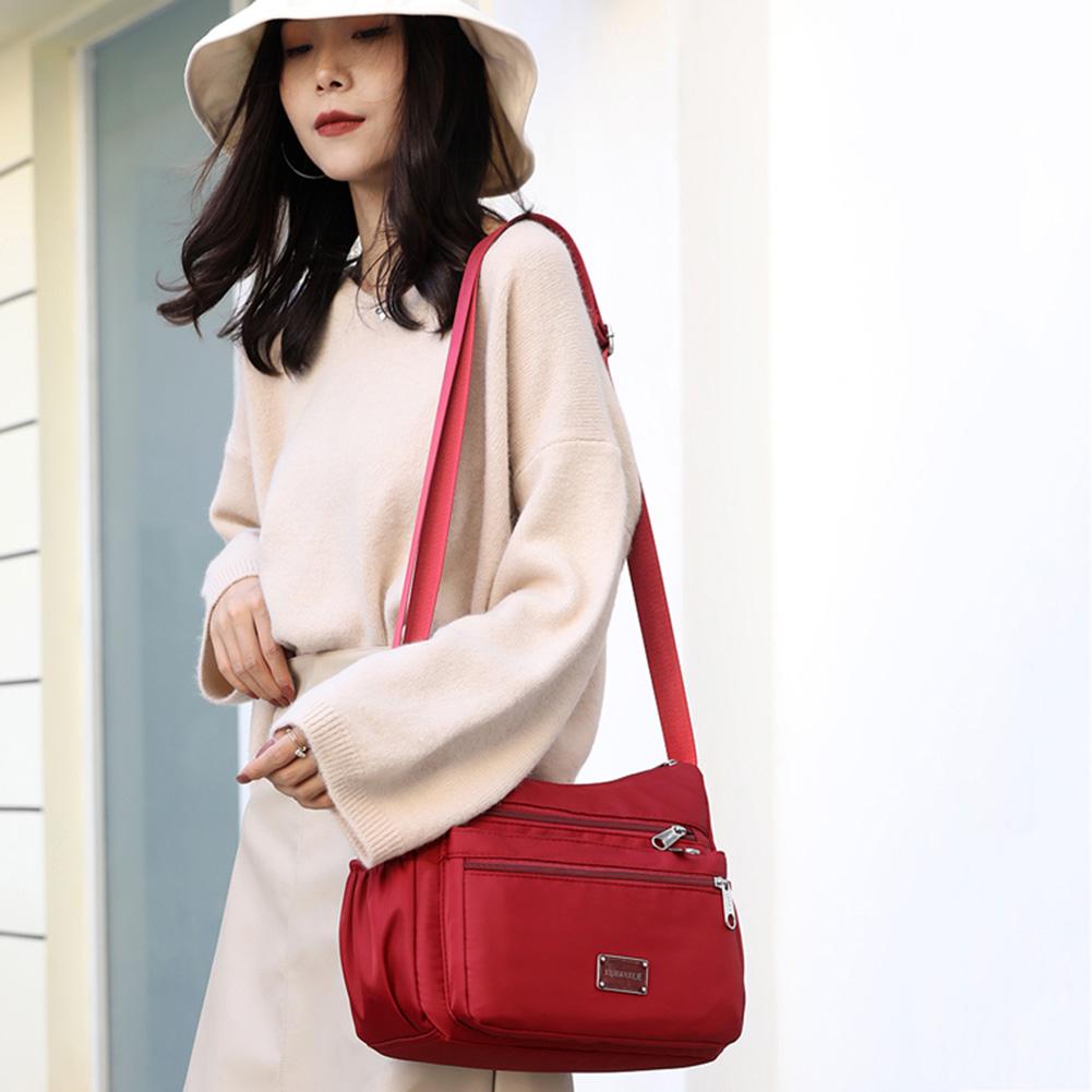 Schoudertas crossbody dames waterdicht nylon stevig comfortabel prachtig duurzaam rits messenger handtas
