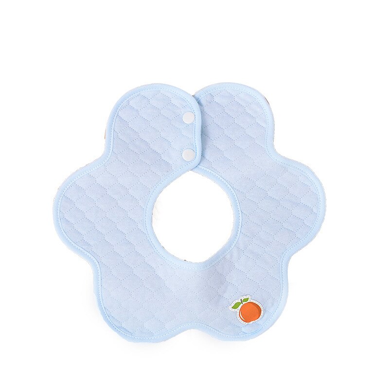 Del bambino Del cotone Bavaglini Girocollo infantile Impermeabile Babador Assorbire Acqua Tovagliolo della saliva Del bambino rutto Panno 360 Gradi di Rotazione WWD035