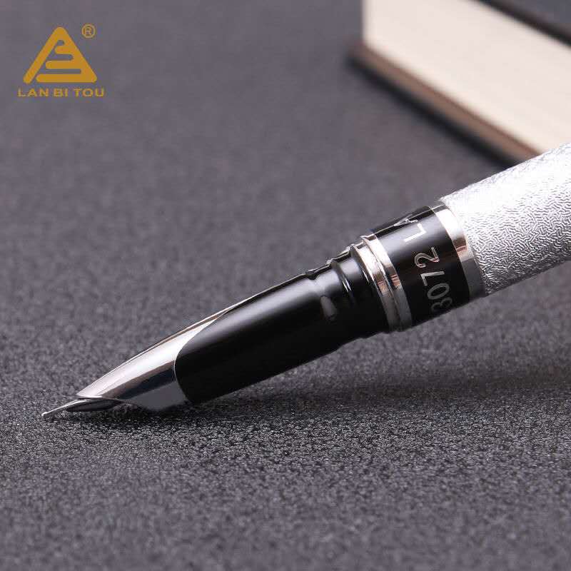 Fountain Pen Metal Ink Pen EF Hooded Nib Converter Filler Business Stationery Office School Supplies Writing Pens