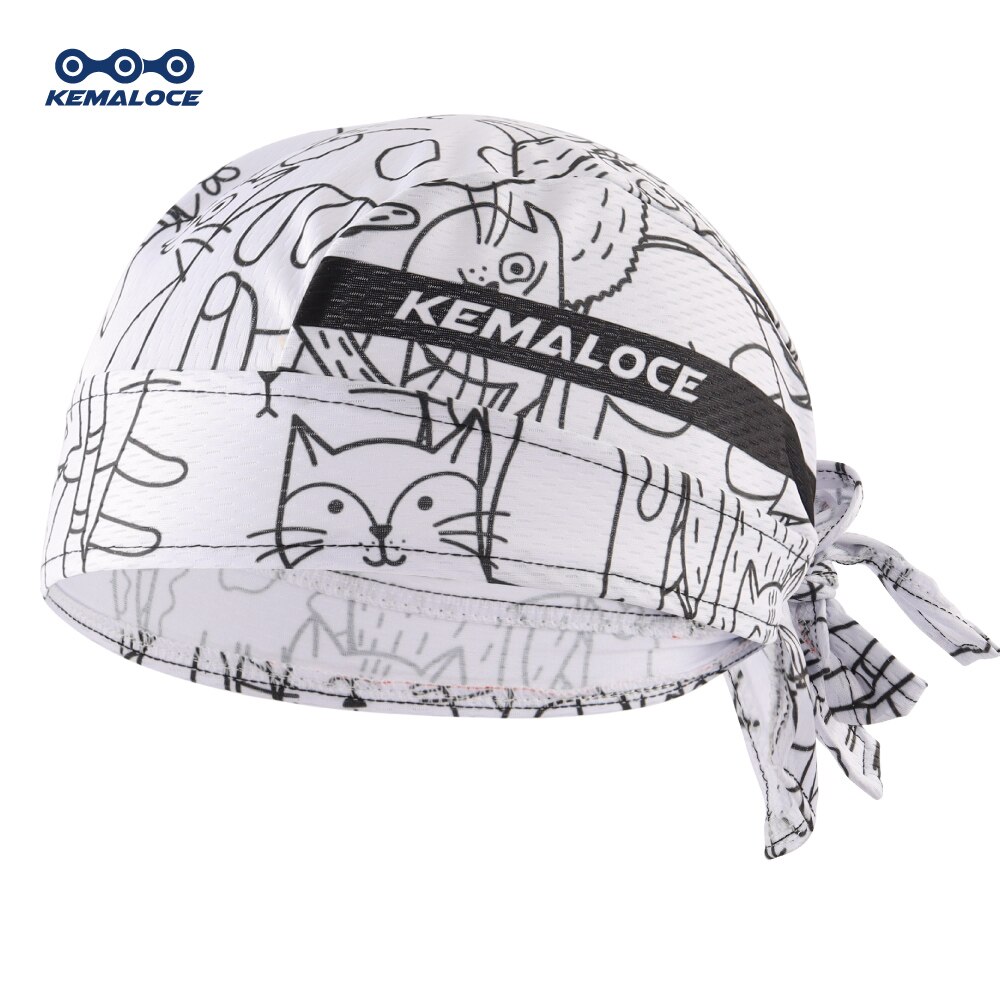 Kamaloce Anti-Uv Kleurrijke Biker Hoofddoek Coolmax Mesh Ademend Fietsen Hoofd Bandana Mannen Ciclista Fiets Sjaal: CB-016