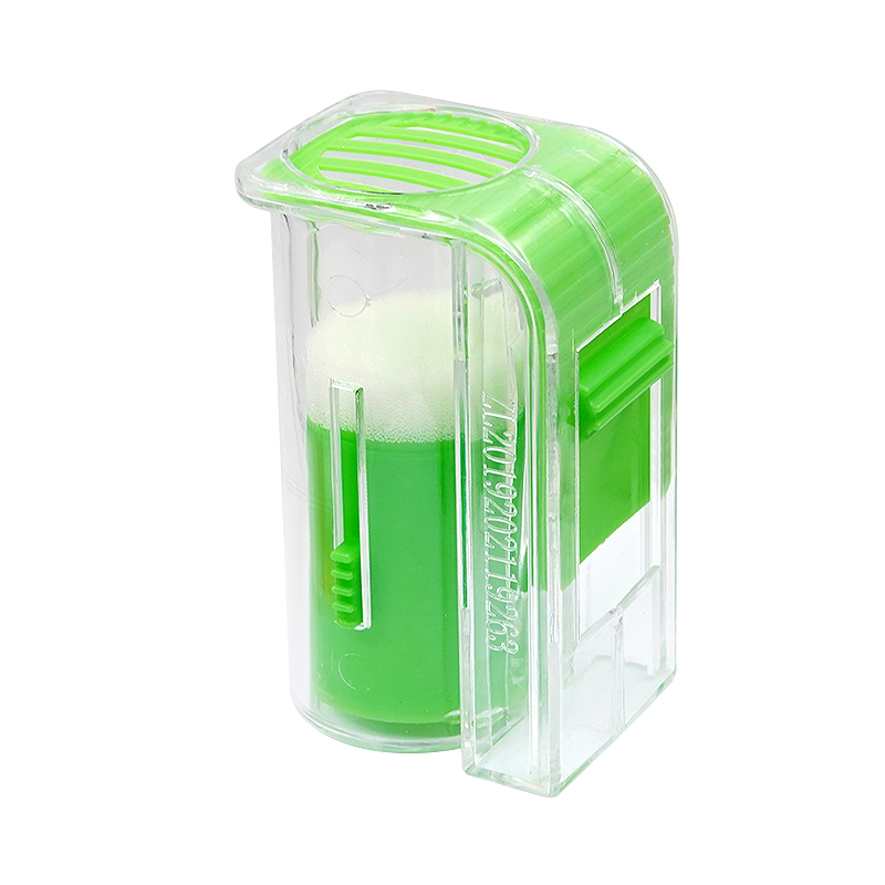 Botella marcadora de abeja reina, jaula para marcar abejas, receptor de marcado con émbolo de felpa, suministros de apicultura para jardín, 1 ud.: Rojo
