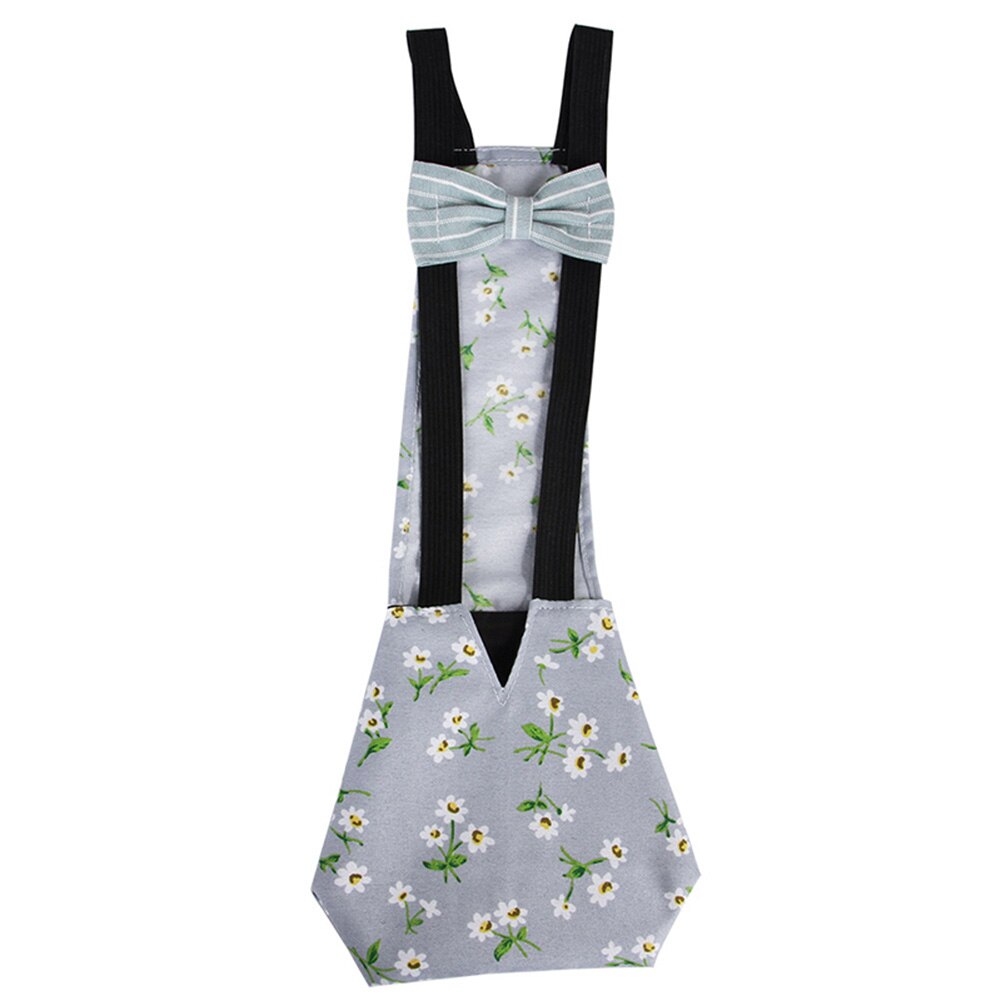 Washable Pet Diaper Wearable Poultry Diaper Duck Hen Goose Defecation Positioning Diapers MYDING: Blue / M