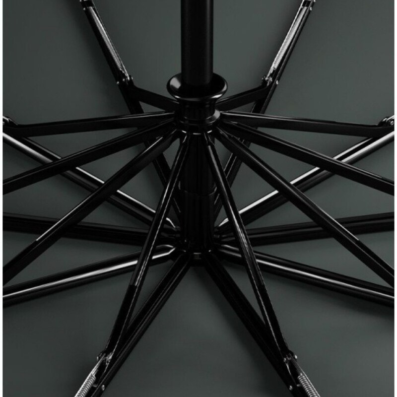 Zuodu parasol wzmocniony wiatroodporny męnarty uczeń przystojny automatyczny składany parasol deszcz lub połysk parasol podwójnego zastosowania