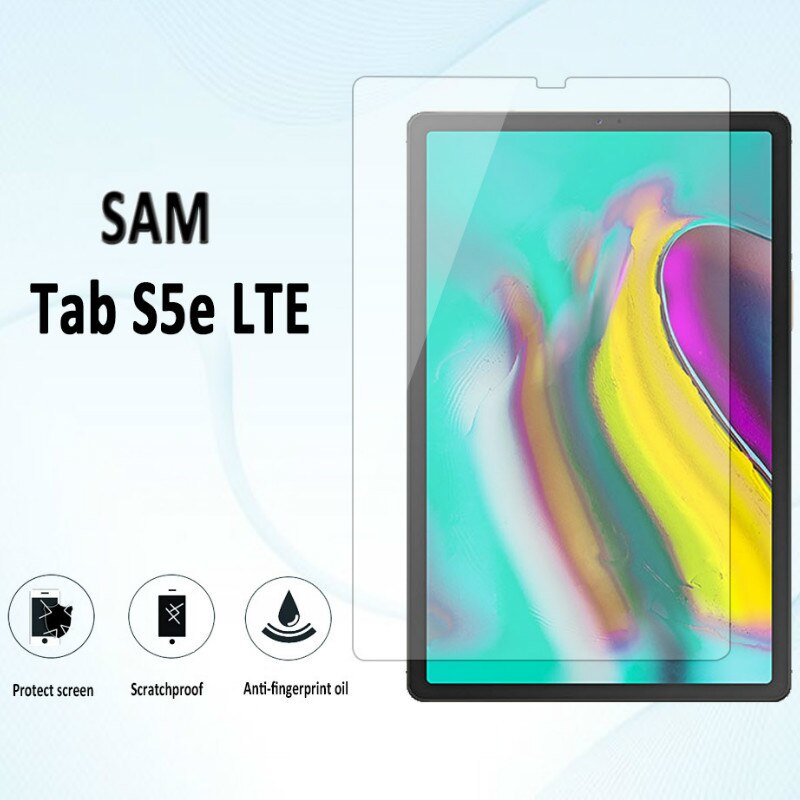 Vetro Temperato per Samsung galassia scheda S5e 10.5 2019 Protezione Dello Schermo Della Copertura di Vetro per Samsung galassia scheda S5e SM-T720 T725 10.5"