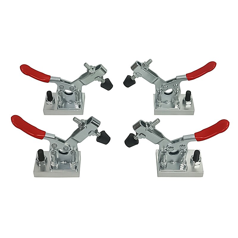 1pcs Holding Capacity 90Kg Horizontal Toggle Cnc Chuck Metal Clamp Plate Engraving Machine Fastening Platen Fixture Aluminum