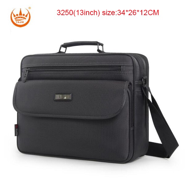 YAJIE Horizontal IPad Shoulder Bag Waterproof Oxford Man Tool Handbags Leisure Time Storage File Menssenger Crossbody Bag P634: 3250