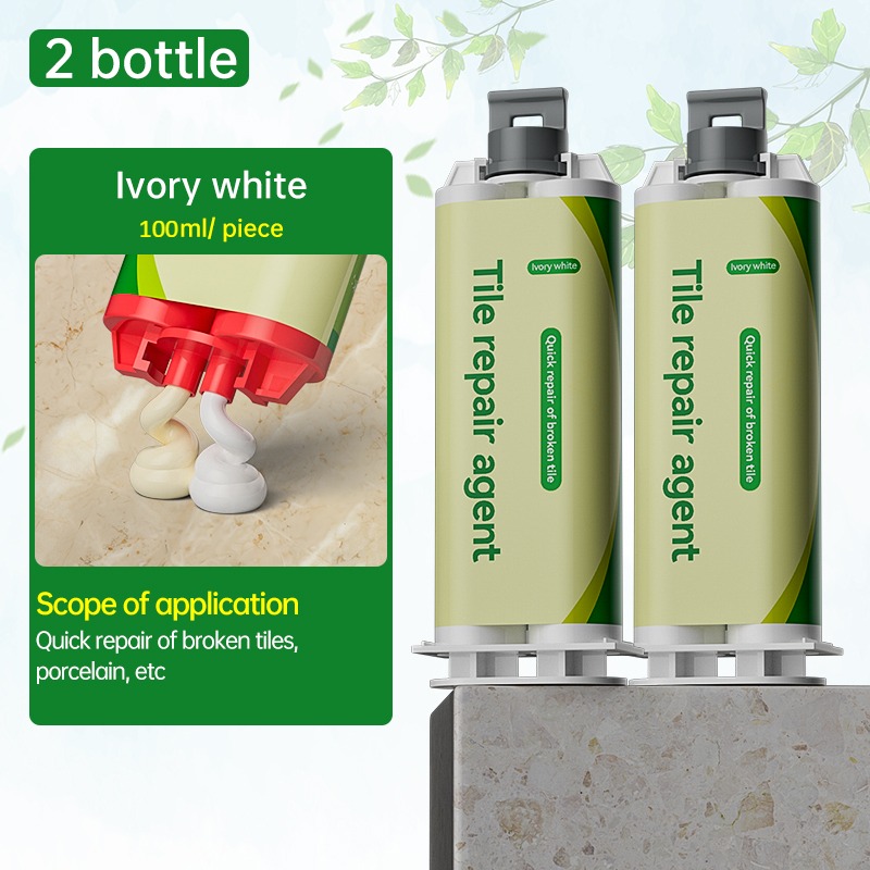 Tile Repair Glue AB Adhesive Ceramic Marble Floor Tile Toilet Washbasin Repair Glue Crack Repair Caulk Glue