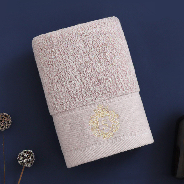 1/5/10pcs White Cotton Towel Set Embroidered Towels Set Highly Absorbent Towels Cover For Bathrooms, Gyms, Hotels And Spas: S / 31#