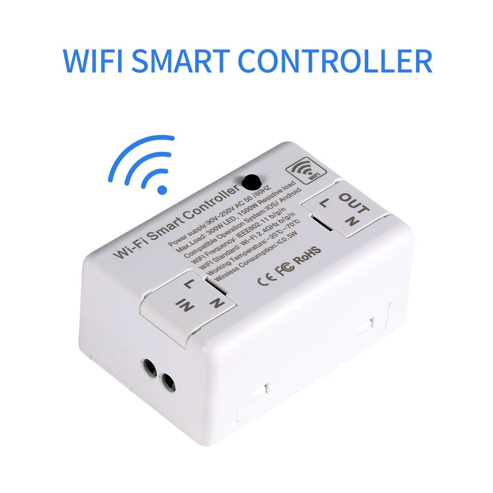 Bingoelec 16A Wifi Smart Switch module Timer DIY MINI Wireless Switches Smart Home Work With Alexa Google Home Tuya Smart