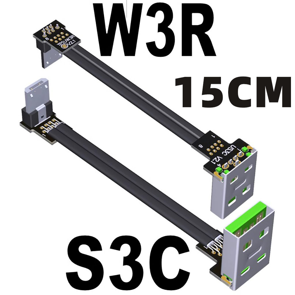 Usb 2.0 typ a till typ a förlängningskabel hane hona usb 2.0 förlängare typ-c anslutningssladd 90 ° vinklad strömförsörjningskabel datakabel: Lila / 0.8m