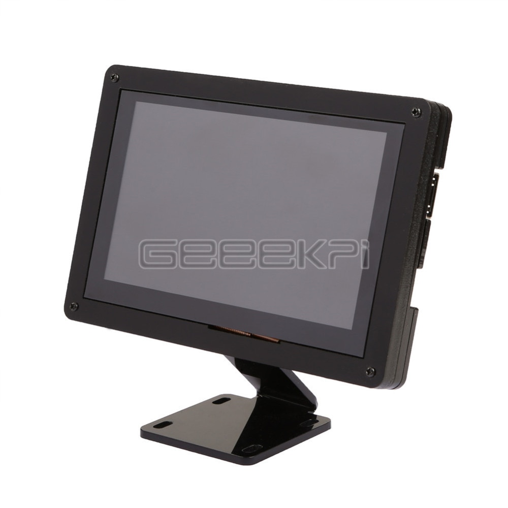 GeeekPi – moniteur d'écran tactile capacitif 5 pouces, pilote gratuit, 800x480, pour Raspberry Pi,Windows,Beaglebone noir, Plug Play