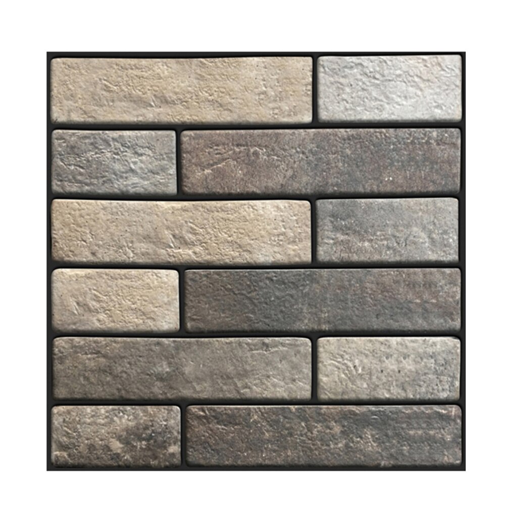 3D Zelfklevende Baksteen Patroon Behang Moderne Muur Achtergrond Tv Decor Behang Voor Slaapkamer Woonkamer 30X30cm (Patroon): As Shown 9