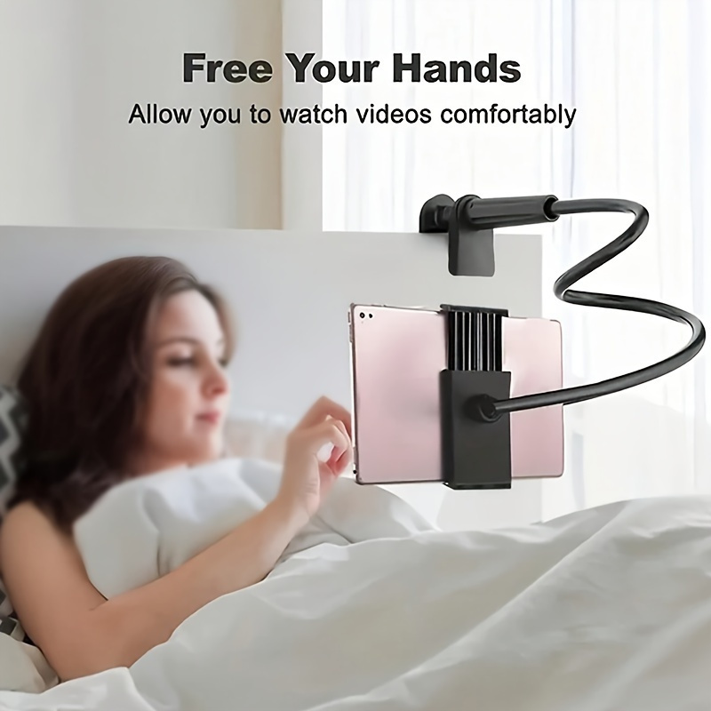 Support de tablette et de téléphone, bras Flexible plus épais, support de tablette à col de cygne pour Ipad Mini Pro Air Kindle, de noël 1/2 pièces