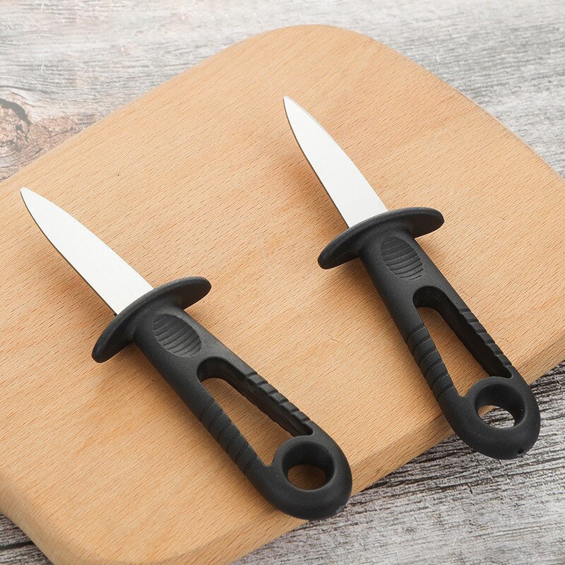 Stainless steel oyster knife kitchen stainless steel oyster knife durable shell knife oyster tool seafood knife.