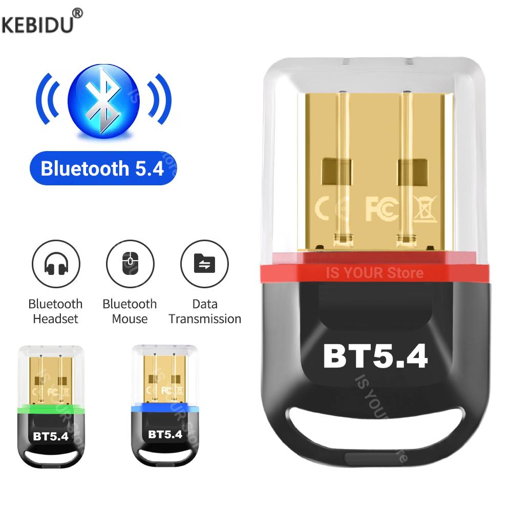 Adapter Bluetooth USB Bluetooth 5.4 5.3 do komputera Dongle Adaptador Bezprzewodowa mysz Klawiatura Odbiornik muzyczny Nadajnik USB