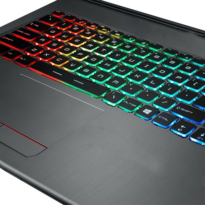 ! Teclado para ordenador portátil con cristales RGB y retroiluminación, teclado colorido para MSI GT62 GE62 GE72 GS60 GS70 GL62 GL72 GP62 GT72S GP72 GL63 US