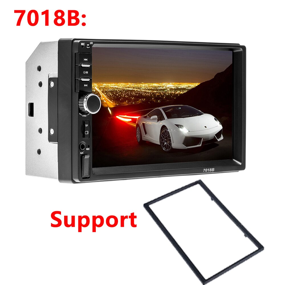 AMPrime Universale 2 Din Radio Cornice 178*100 millimetri Auto Multimedia Player di Plastica Quadro