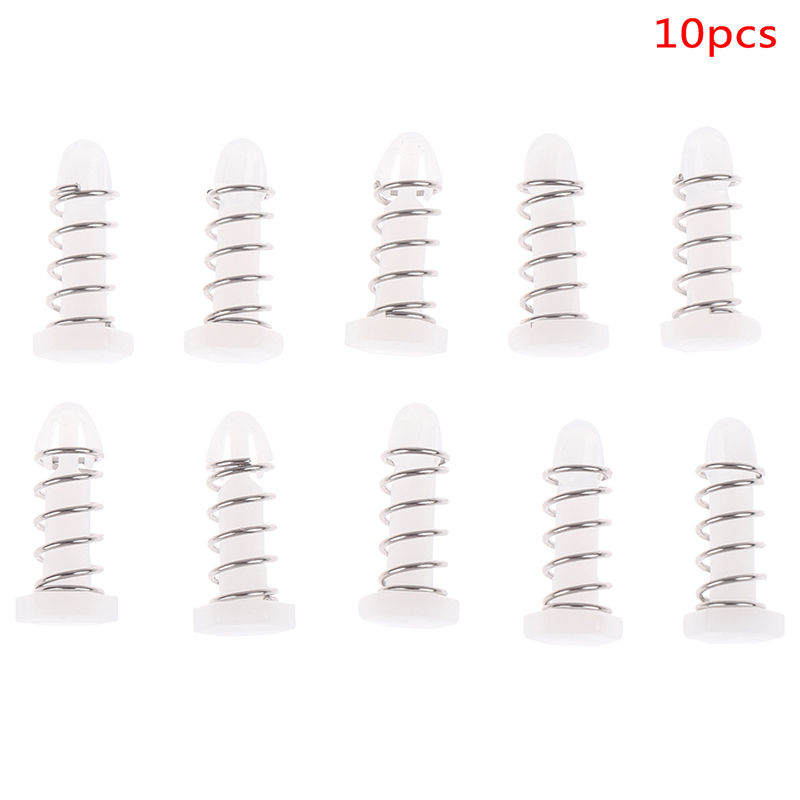 10 szt. 14mm wentylator chłodzący plastikowe klipsy sprężynowe zabezpiecz radiator plastikowy gwóźdź mostek południowy mostek północny: WHITE